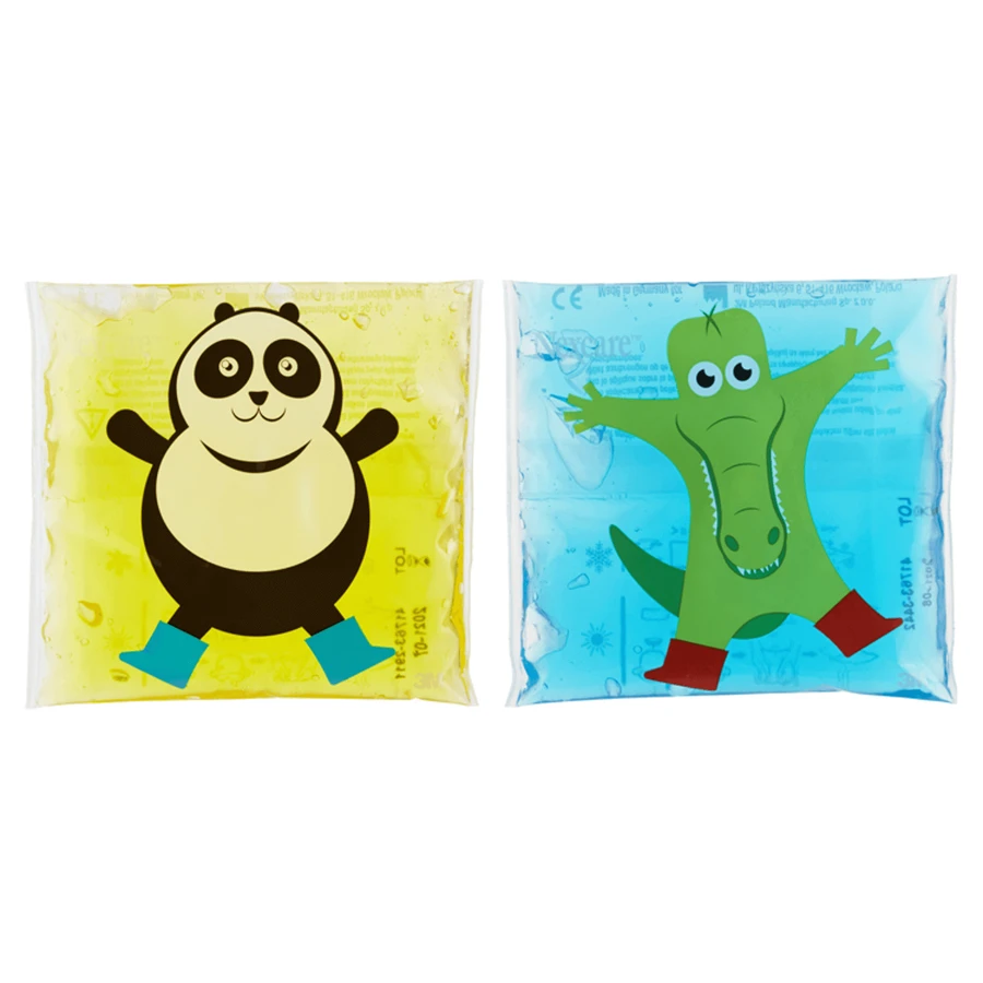 Nexcare ColdHot Happy Kids, жидкая холодная подушечка, 11 см x 12 см, 2 шт.: цены и характеристики