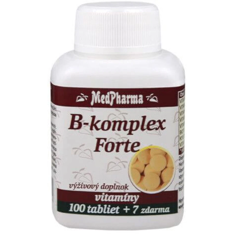 MedPharma B-complex Forte 107 таблеток: цены и характеристики