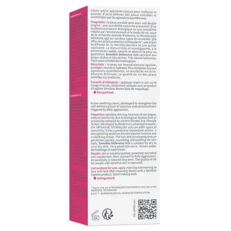 Заспокійливий крем BioDerma Sensibio Defensive Rich, 40 мл: ціни та характеристики