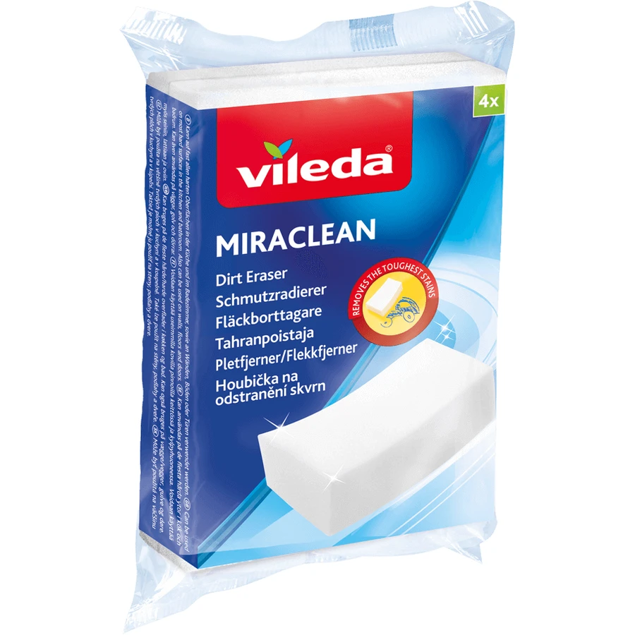 Губка Vileda Miraclean 4 шт: цены и характеристики