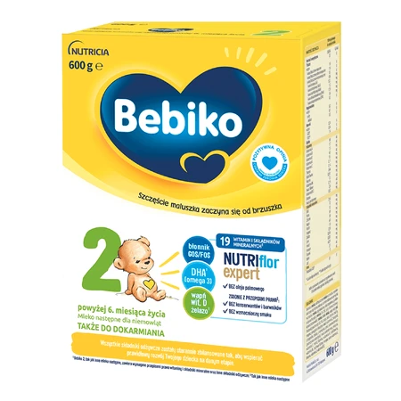 Молочна суміш Bebiko 2 Nutriflor Expert, після 6 місяців, 600 г КОРОТКИЙ ТЕРМІН ДІЇ: ціни та характеристики