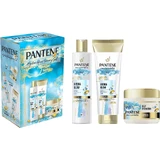 Набір продуктів Pantene Miracles Hydra Glow: маска для волосся, шампунь і кондиціонер