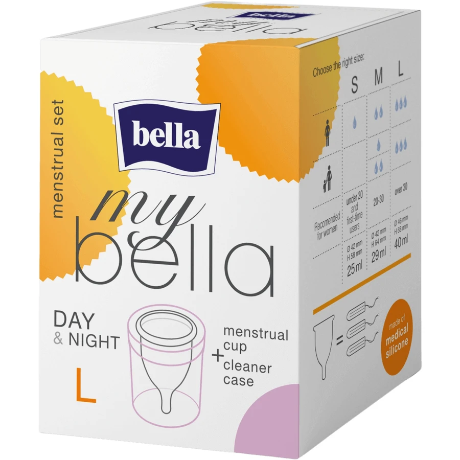 Менструальная чаша Bella размер L: цены и характеристики