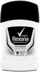 Дезодорант-стік Rexona Дезодорант-стік чоловічий Invisible B&amp;W, 50 мл