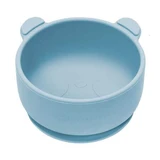 Миска силиконовая с присоской Мишка косолапый, 6 месяцев+, аква-синий, Appekids