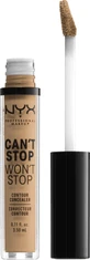 Nyx Professional MakeUp Corector Can't Stop Won't Stop Contour Soft Beige 7,5, 3,5 мл