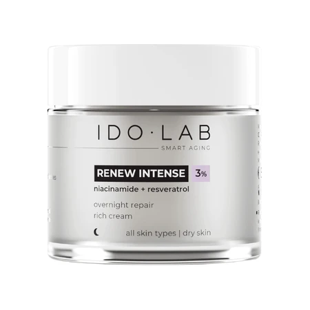 Ido Lab Renew Intense, відновлювальний нічний крем проти зморшок, 50 мл: ціни та характеристики
