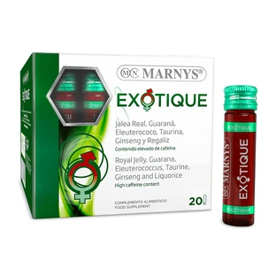 EXOTIQUE с 5 энергетиками, 20 флаконов х 11 мл, Marnys