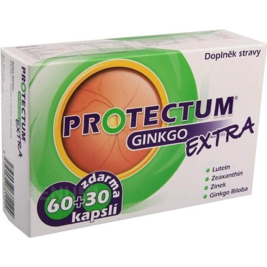 PROTECTUM GINKGO EXTRA 1×90 cps, гинкго: цены и характеристики