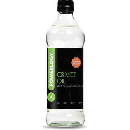 Powerlogy C8 MCT Oil 500 мл: цены и характеристики