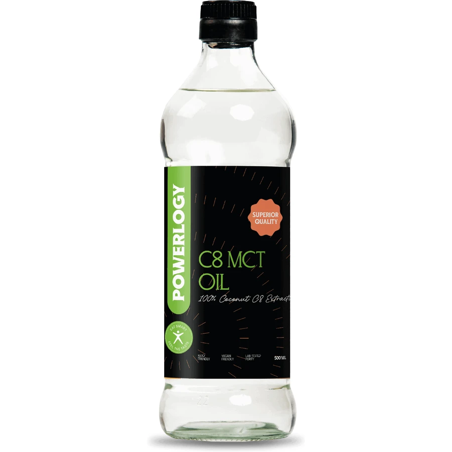 Powerlogy C8 MCT Oil 500 мл: цены и характеристики