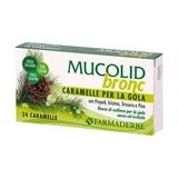 Ириски Mucolid с эвкалиптом, 24 штуки, Farmaderbe