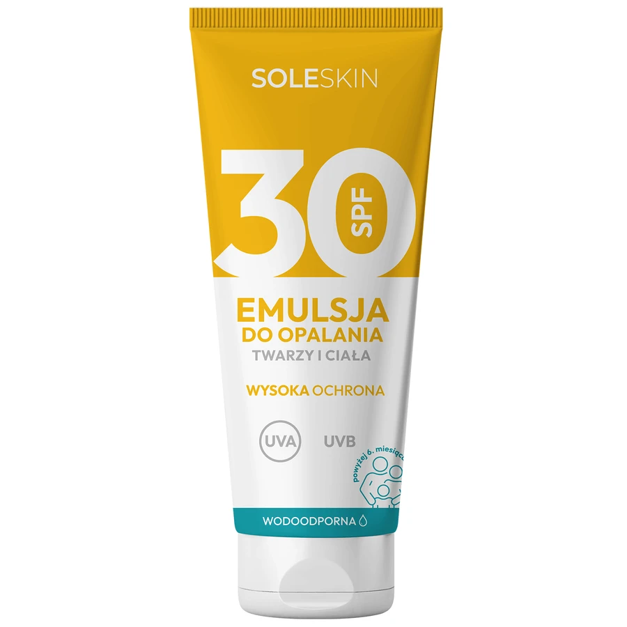 Сонцезахисний лосьйон для обличчя та тіла Soleskin, SPF 30, від 6 місяців, 200 мл: ціни та характеристики