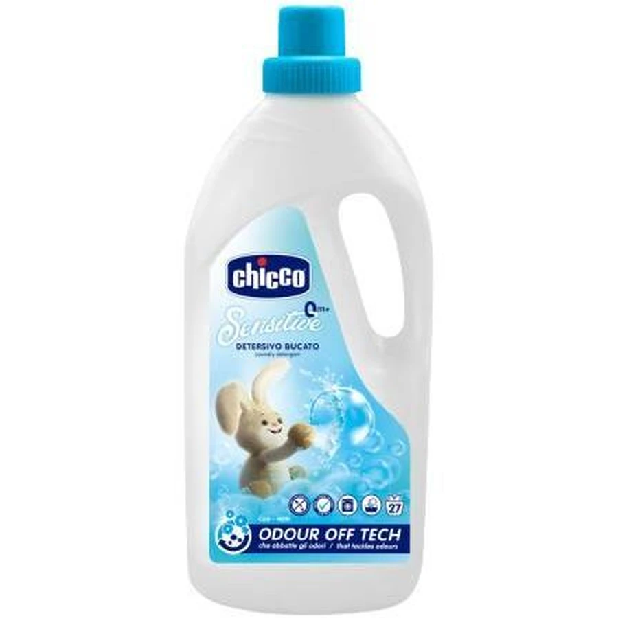 Пральний порошок Chicco Baby Sensitive (27 прань) 1,5 л: ціни та характеристики