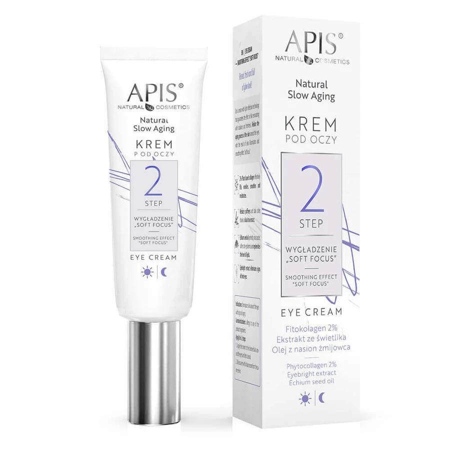 Apis Natural Slow Aging Eye Cream step 2 wygadzenie, 15ml: цены и характеристики