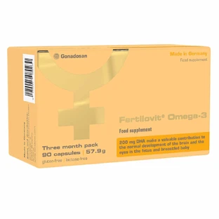 Фертиловит Омега-3 Gonadosan Fertilovit Omega-3, 90 капсул