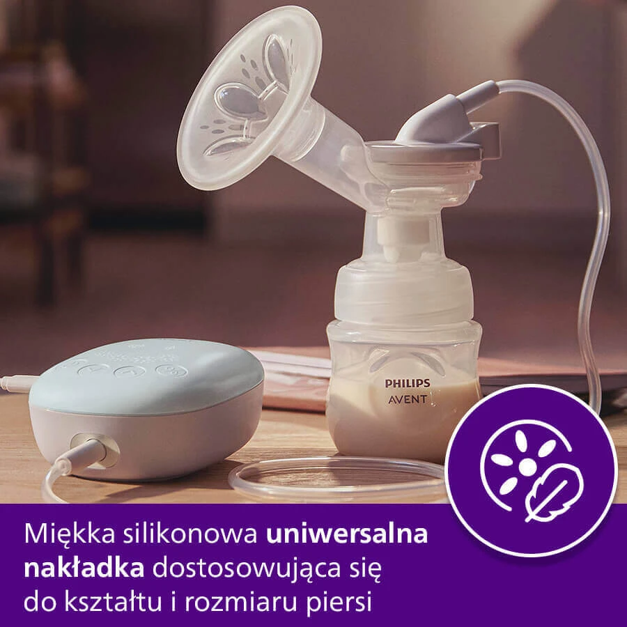 Молокоотсос Avent Essential SCF323/11, электронный, одинарный: цены и характеристики
