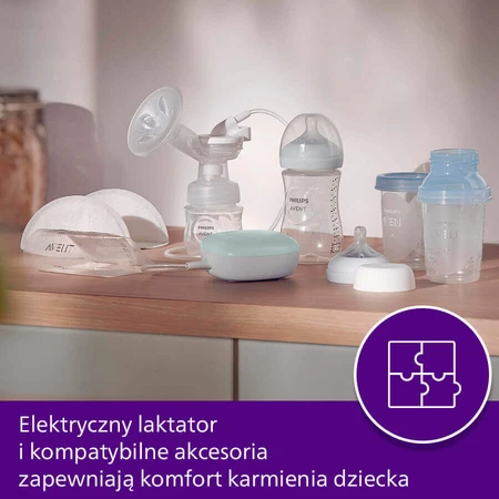 Молокоотсос Avent Essential SCF323/11, электронный, одинарный: цены и характеристики