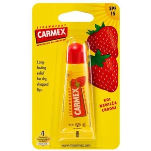 Carmex увлажняющий бальзам для губ клубничный 10 г