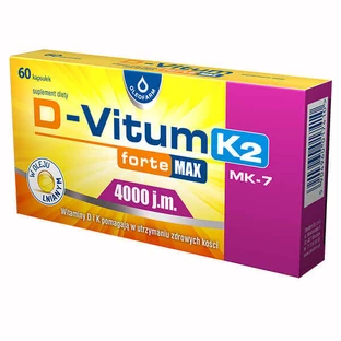 D-Vitum Forte Max 4000j.m. К2, 60 капсул