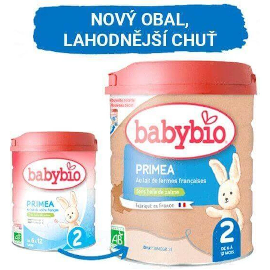 Babybio Primea 2 Непрерывное органическое грудное молоко 800 г: цены и характеристики