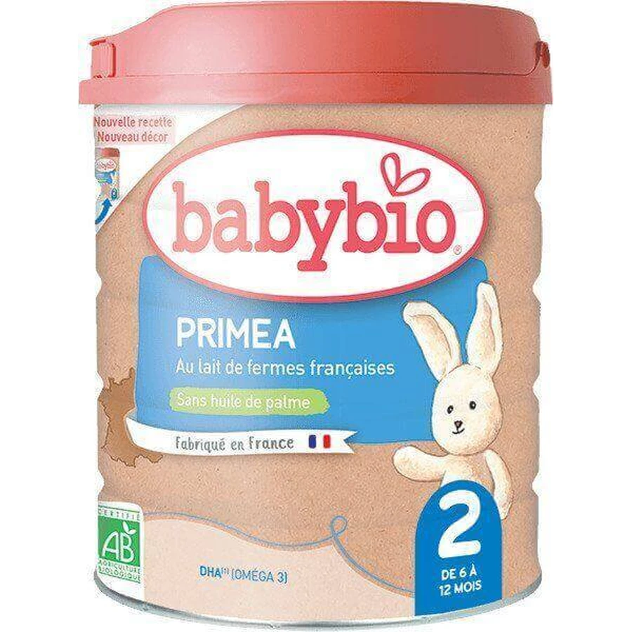 Babybio Primea 2 Непрерывное органическое грудное молоко 800 г: цены и характеристики