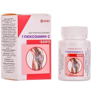 Глюкозамін с-бхфз капс. №60