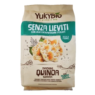 Экокрекеры с киноа, 200 г, Юкибио