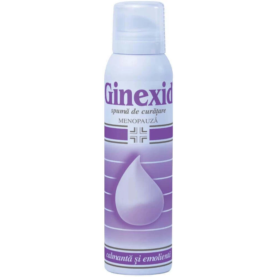 Очищуюча пінка для інтимної зони паху при менопаузі Ginexid, 150 мл, Naturpharma: ціни та характеристики