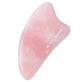 Камінь Gua Sha для масажу обличчя з рожевого кварцу, Meloni Care