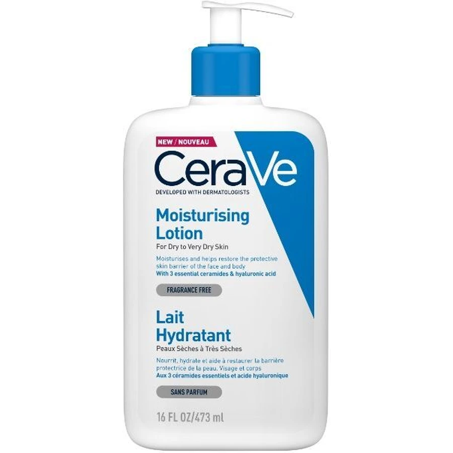 CeraVe Зволожуючий лосьйон для сухої та дуже сухої шкіри 473 мл: ціни та характеристики