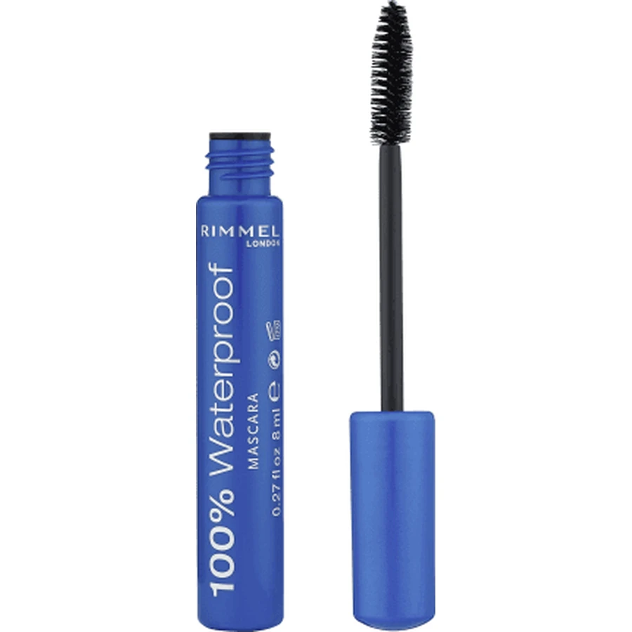 Rimmel London 100% водостойкая тушь для ресниц, 1 шт.: цены и характеристики
