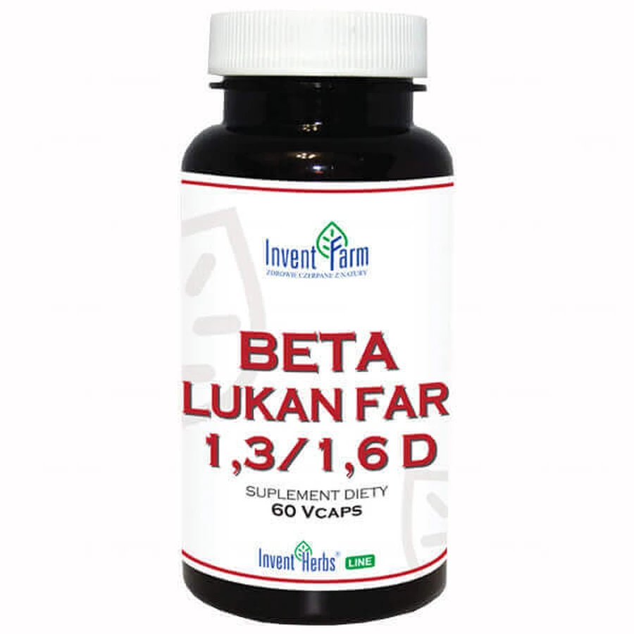 Invent Farm Herbs Line Бета Глюкан Фарм 1,3/1,6 D, 60 капсул: цены и характеристики