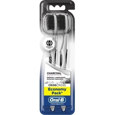 Зубная щетка Oral B 3D White Charcoal sensitive 1×2 шт, зубные щетки: цены и характеристики