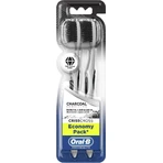 Зубная щетка Oral B 3D White Charcoal sensitive 1×2 шт, зубные щетки: цены и характеристики
