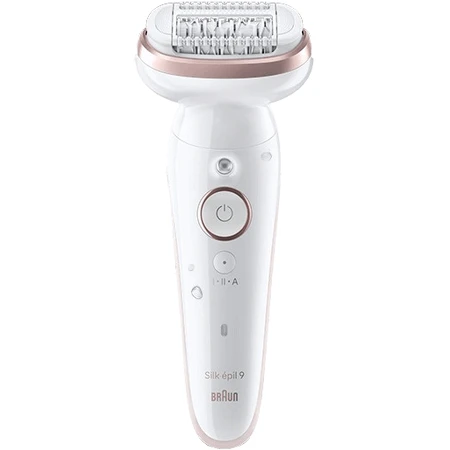 Braun Silk-épil 9, эпилятор 9-000, белый/розовый: цены и характеристики