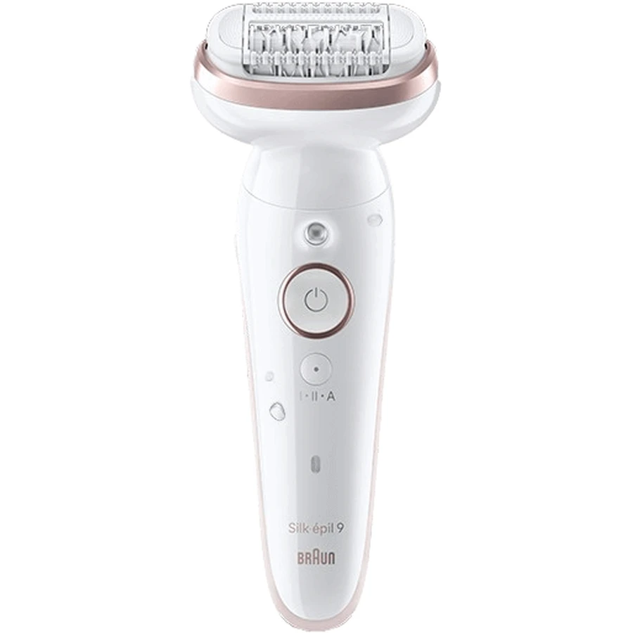 Braun Silk-épil 9, эпилятор 9-000, белый/розовый: цены и характеристики
