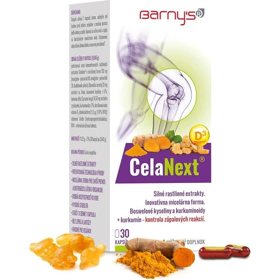 Barny´s CelaNext 1×30 cps, пищевая добавка: цены и характеристики
