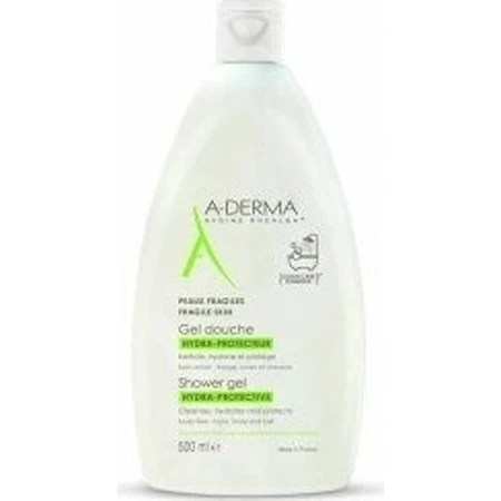 A-DERMA GEL DOUCHE HYDRA-PROTECTEUR 1×500 мл, зволожуючий гель для душу без мила: ціни та характеристики