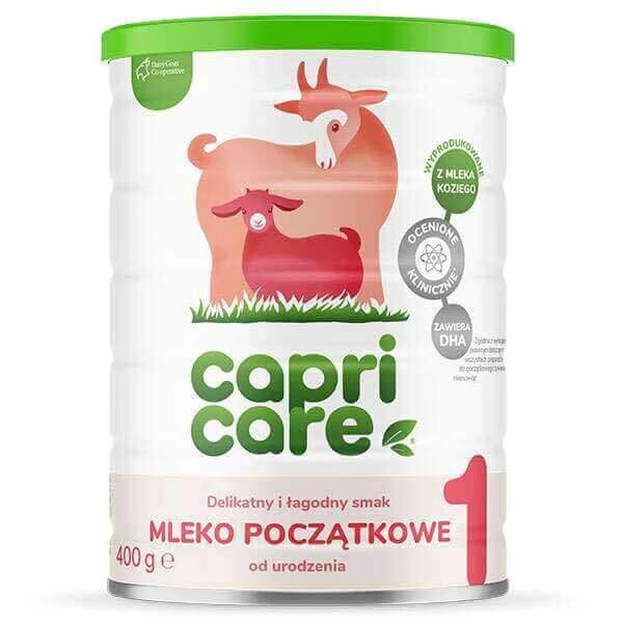 Сухая детская смесь Capricare 1 на основе козьего молока, с рождения, 400 г: цены и характеристики