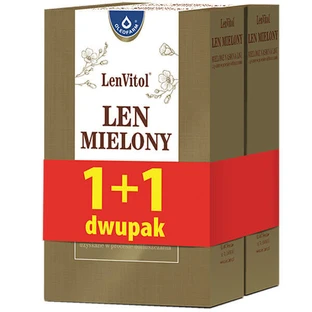 Олеофарм ЛенВитол, молотый лен, 2 x 200 г
