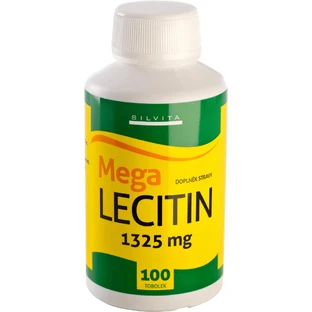 Silvita Mega Lecithin 1325 мг 100 твердых капсул
