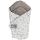 Bomimi Wrap двусторонняя норка животные серый