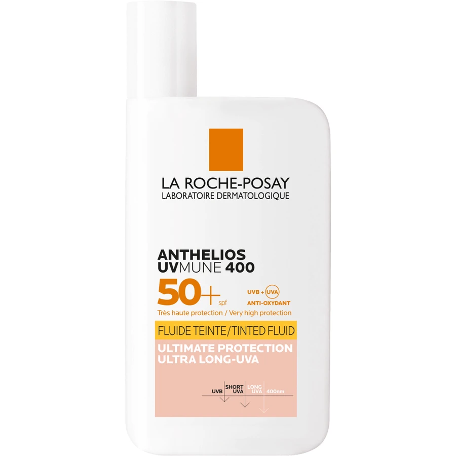 La Roche-Posay Anthelios тонирующий флюид SPF50+ 50 мл: цены и характеристики