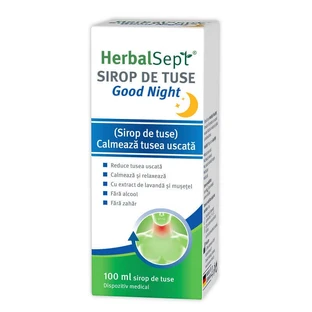 Сироп HerbalSept GOOD NIGHT, 100 мл, Theiss Naturwaren