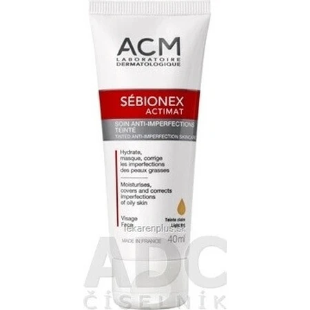ACM SÉBIONEX ACTIMAT Тонирующий крем 1×40 мл, для проблемной кожи: цены и характеристики
