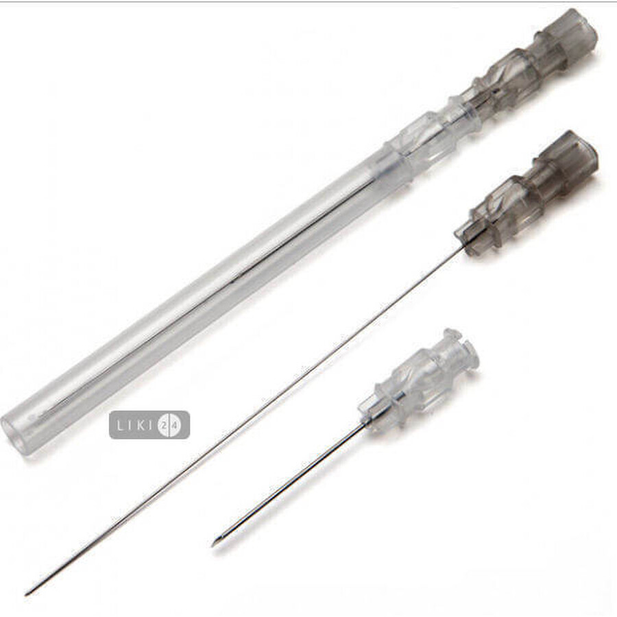 Голки спінальні bd speenal needle 22G (0,7 х 90 мм), з заточкою типу Quincke: ціни та характеристики