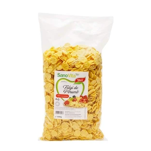 Пластівці кукурудзяні без цукру, 500 г, Sanovita