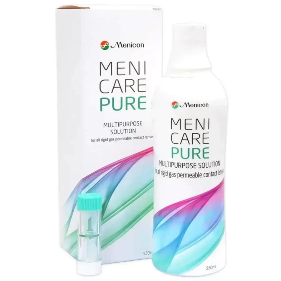 Многофункциональный раствор Menicon MeniCare Pure, 250 мл: цены и характеристики