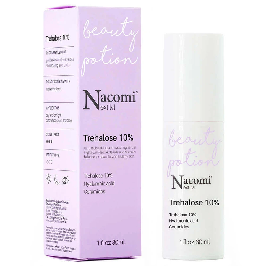 Багатофункціональна сироватка Nacomi Trehalose 10%, 30 мл: ціни та характеристики
